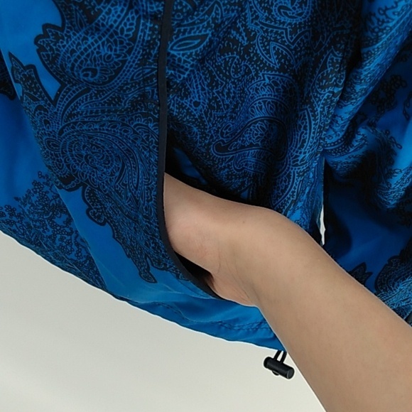 Three hearts size L blue and black Jacket - Picture 5 of 10